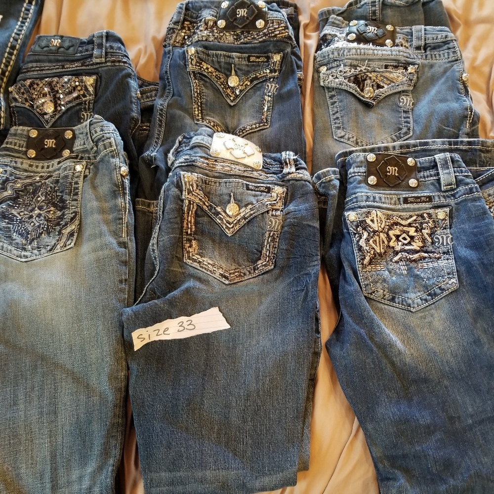 Lot of miss me Jeans